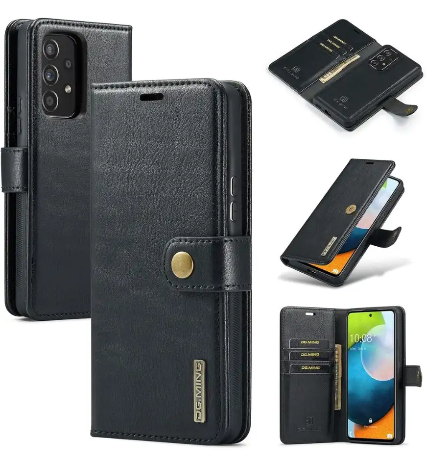 DG.MING - Magnet Wallet Samsung Galaxy A23 Black